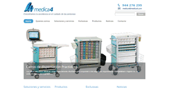 Desktop Screenshot of medica4.com